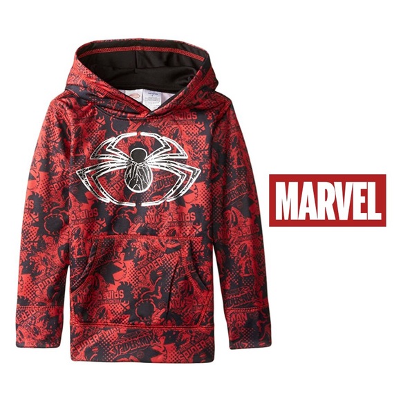 spiderman pullover hoodie